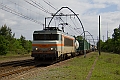 La BB 7309 sur un FRET venant du Sud passe à Rion des Landes le 15.05.2009